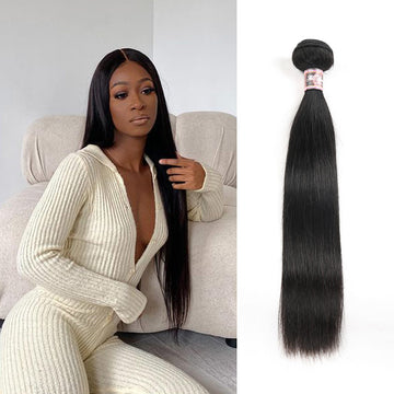 Ali Annabelle  Brazilian Straight  Human Hair Extensions 1 3 4 Bundles Deal